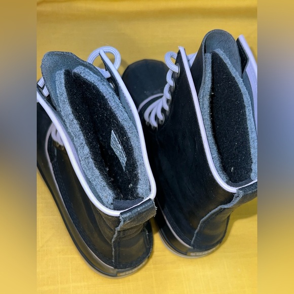 SOREL 1964 Premium Wool Boots Women’s Size 9 Black & Purple - Picture 4 of 11